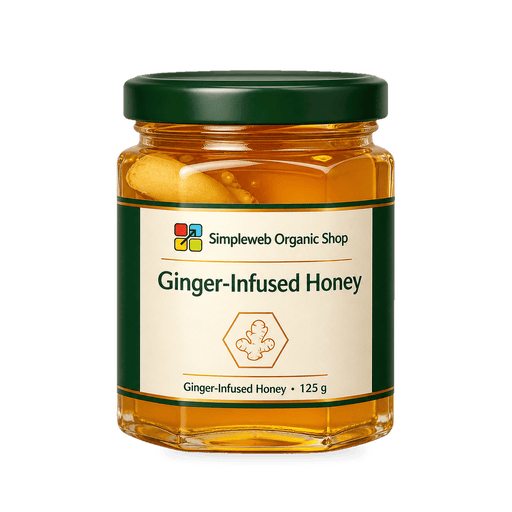 Ginger-Infused Honey – 125 g